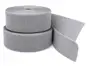 Set bandă arici, Velcro fără adeziv, benzi Hook and Loop, set bandă cu scai și puf ideală pentru cusut, role cu lățimea de 10cm - culoarea gri