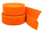 Set bandă arici, Velcro fără adeziv, benzi Hook and Loop, set bandă cu scai și puf ideală pentru cusut, role cu lățimea de 10cm - culoare portocaliu