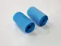 Set bandă arici, Velcro cu adeziv, benzi Hook and Loop, set bandă cu scai și puf ideală pentru cusut, role cu lățimea de 10cm - culoarea bleu