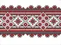 Set 5 borduri decorative autoadezive, Folina, cu motive tradiţionale româneşti, 10x100 cm