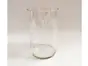 Cilindru din sticlă, transparent, 14,5x9 cm