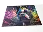 Covor antiderapant din vinil, model multicolor, 79 x 100 cm