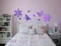 Decoraţiune oglindă violet Spring, Folina, oglindă acrilică, decorațiune pentru perete