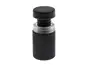 Distanţiere semnalistică negru mat, Folina, din inox, 12 x 20 mm.