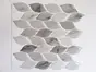 Faianţă autoadezivă 3D Smart Tiles, Folina, Leaf gri - set 10 plăci