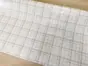 Faţă de masă impermeabilă Quadra beige, d-c-fix, bej cu linii gri, 138x130 cm