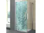 Folie cabină duş, Folina, sablare cu model Bay, autoadezivă, rolă de 100x210 cm