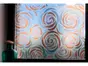 Folie geam autoadezivă Diva, Folina, model floral multicolor, 100 cm lăţime