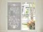 Folie geam autoadezivă Noelia, Folina, model elegant, pentru uşi din sticlă, rolă de 100x210 cm