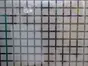 Folie geam autoadezivă Office Grix, Folina, imprimeu geometric, argintiu, lățime 152 cm
