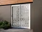 Folie  sablare uşă din sticlă, Folina, model păsări, rolă de 100x210 cm, cu racletă aplicare