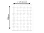 Folie tablă şcolară cu liniatură matematică, whiteboard autocolant, 130 cm lăţime