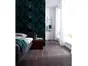 Fototapet Coquille Mer, Komar, model geometric verde, 300x280 cm
