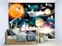Fototapet planete Space Adventure, Walltastic, decorațiune multicoloră, dimensiuni fototapet 305x244 cm