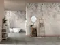 Fototapet floral gri, Komar Illuminating Ivy, pe suport vlies, 200x250 cm