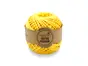 Sfoară bumbac galbenă, Maccaroni Cotton Premium, fir de 2mm grosime, 100gr