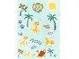 Set 34 stickere Regele Leu Palmtree, Komar, planşă de 50x70 cm