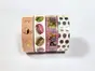 Set 4 role washi tape, benzi adezive colorate