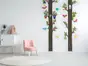 Sticker perete pentru camera copiilor, Copaci şi păsări , decoraţiune de mari dimensiuni, 250 cm înălţime