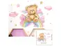 Sticker cameră bebe, ursuleţ, decor perete şi mobilă, 60x40cm
