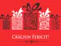Sticker geam Crăciun Cadouri