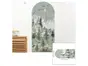 Sticker decorativ peisaj cu animalele pădurii, pentru perete sau uşă, 55x120 cm