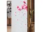 Sticker floral, Folina, magnolie roz