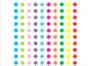 Stickere Steluţe, Folina, autoadeziv, multicolor, set 100 bucăți