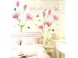 Stickere flori, Folina, decor floral roz