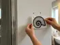 Set 20 stickere pentru mascarea găurilor din faianță, scoici negre