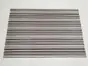 Suport farfurii din pvc cu linii maro Lines, 45x30 cm