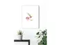 Tablou floral Magnolia Breathe, Komar Art Poster, în ramă albă, 40x30 cm