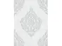 Tapet clasic, Carat 1006031, alb cu model argintiu