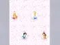 Tapet Prinţesele Disney, AGDesign, pentru copii, multicolor