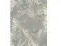Tapet floral, efect metalic gri, Marburg Botanica 33302