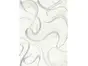 Tapet modern alb cu model argintiu, Spotlight 1010531