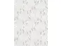 Tapet modern alb cu model geometric argintiu, Carat 1006314