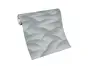 Tapet cu model geometric gri argintiu, Erismann GMK4 1037229, vlies extralavabil