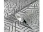 Tapet modern, gri cu model geometric argintiu, Marburg Urban Spaces 32610