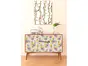Autocolant mobilă decorativ, Folina, model floral lila,122 cm lăţime