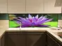 Autocolant perete Lotus, Folina, model floral mov, rola de 200x80cm