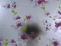 Folie geam electrostatică flori mov