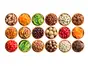 Set 18 stickere bucătărie, Folina, model fructe, multicolor