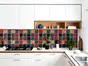 Autocolant decorativ Lădiţe cu fructe, Folina, multicolor, rolă de 80x400 cm