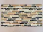 Autocolant perete imitaţie faianţă bej şi maro, Folina Romana, rezistent la apă şi căldură, rolă de 67x200 cm