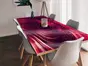Autocolant blat masă model geometric rosu, rolă de 100 x 200 cm, racletă inclusă