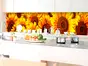 Autocolant perete backsplash, Dimex Floarea soarelui, rezistent la apă şi căldură, rolă de 60x350 cm