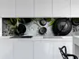 Autocolant perete bucătărie, Folina, model ceainice, rolă de 80x320 cm