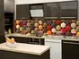 Autocolant perete bucătărie, Dimex, model condimente, multicolor, rezistent la apă şi căldură, rolă de 60x350 cm