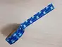 Bandă adezivă Washi Tape Navy, Folina, albastră, dimensiune bandă 15 mm lăţime x 10 m lungime